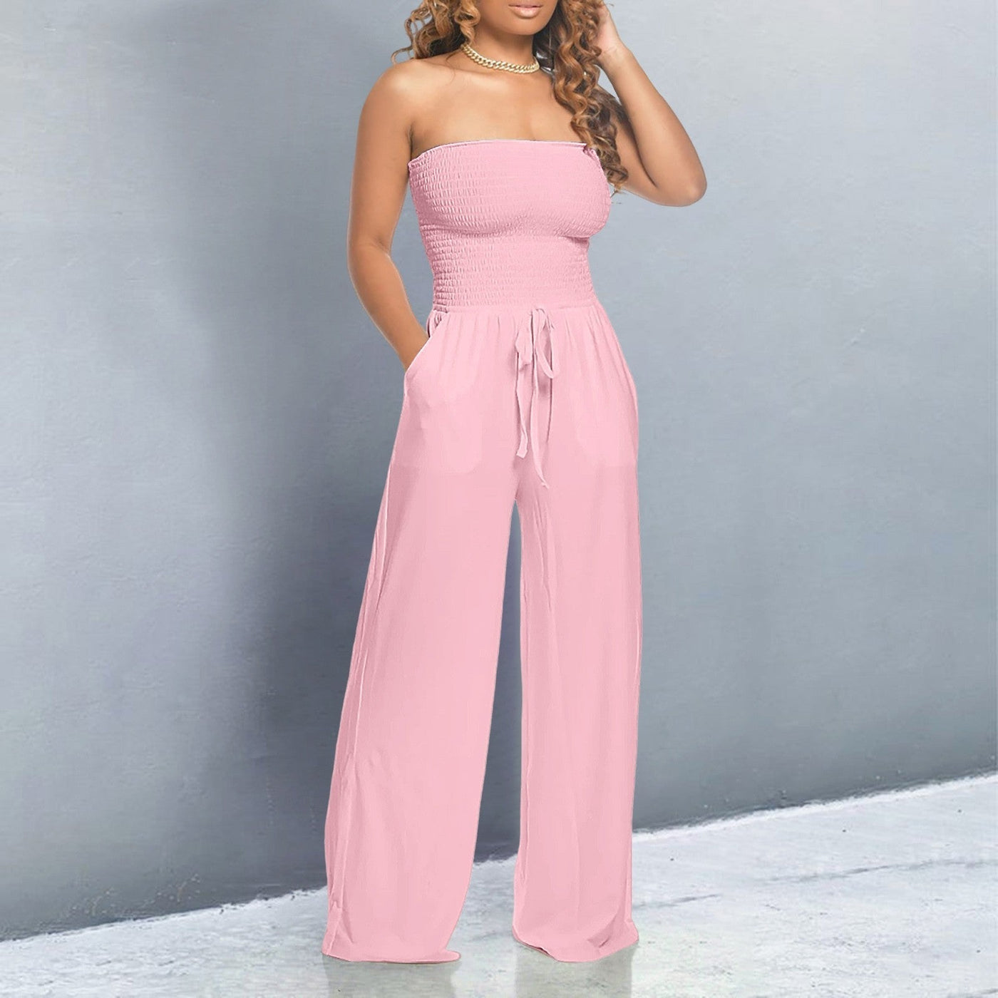 INGRID - Trendiger Off-Shoulder Jumpsuit