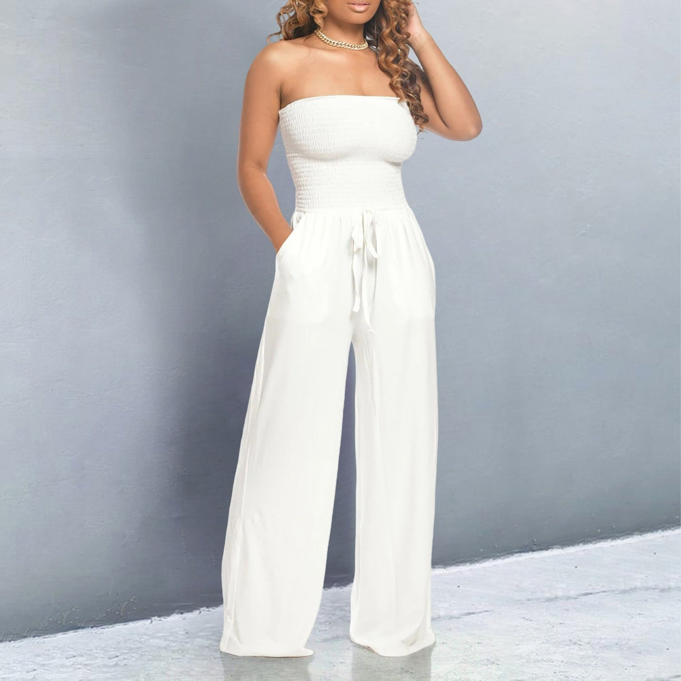 INGRID - Trendiger Off-Shoulder Jumpsuit